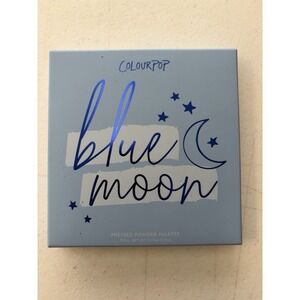 ColourPop eyeshadow palette On Cloud Blue makeup beautiful 9 shades NEW